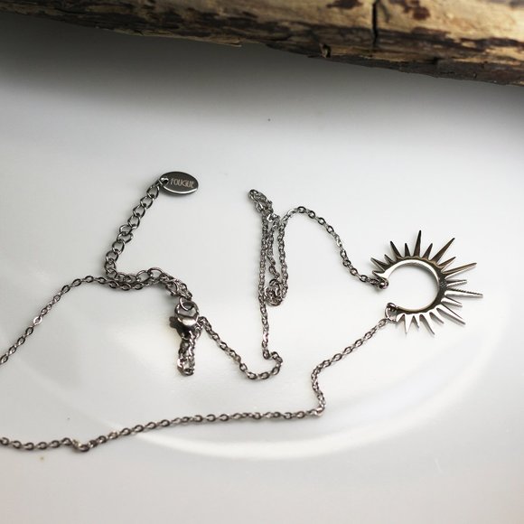 Necklace / 100% stainless steel / hypoallergenic & waterproof - Picture 2 of 5